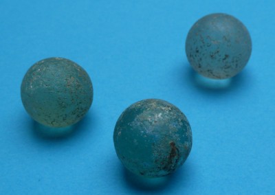 Marbles from Codd Bottles