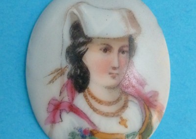 Miniature Portrait on Ceramic