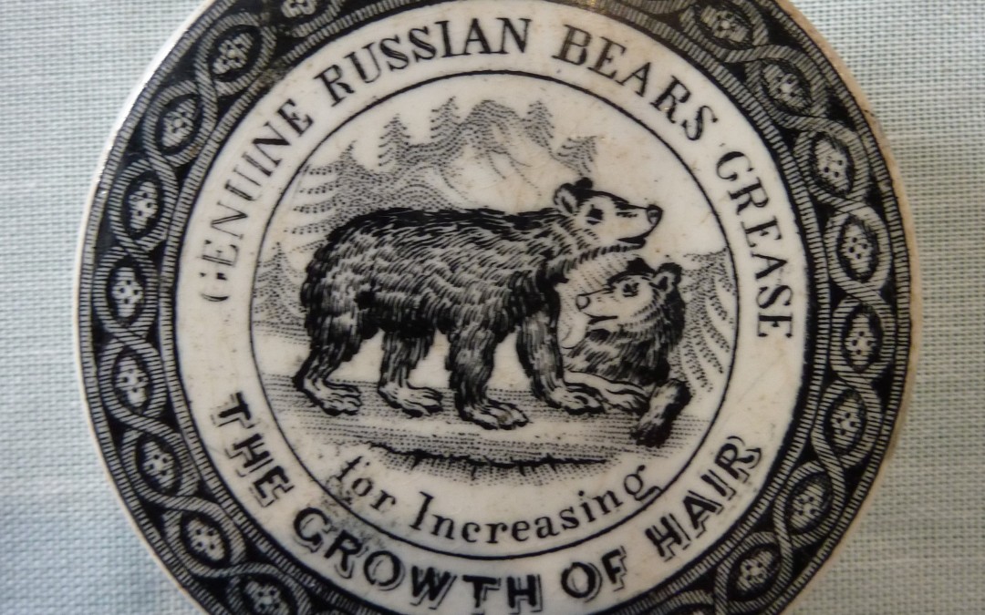 Russian Bear’s Grease Pot Lid