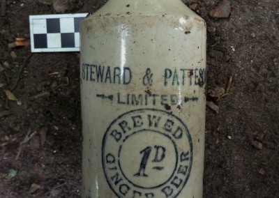 Steward and Patteson ginger beer bottle