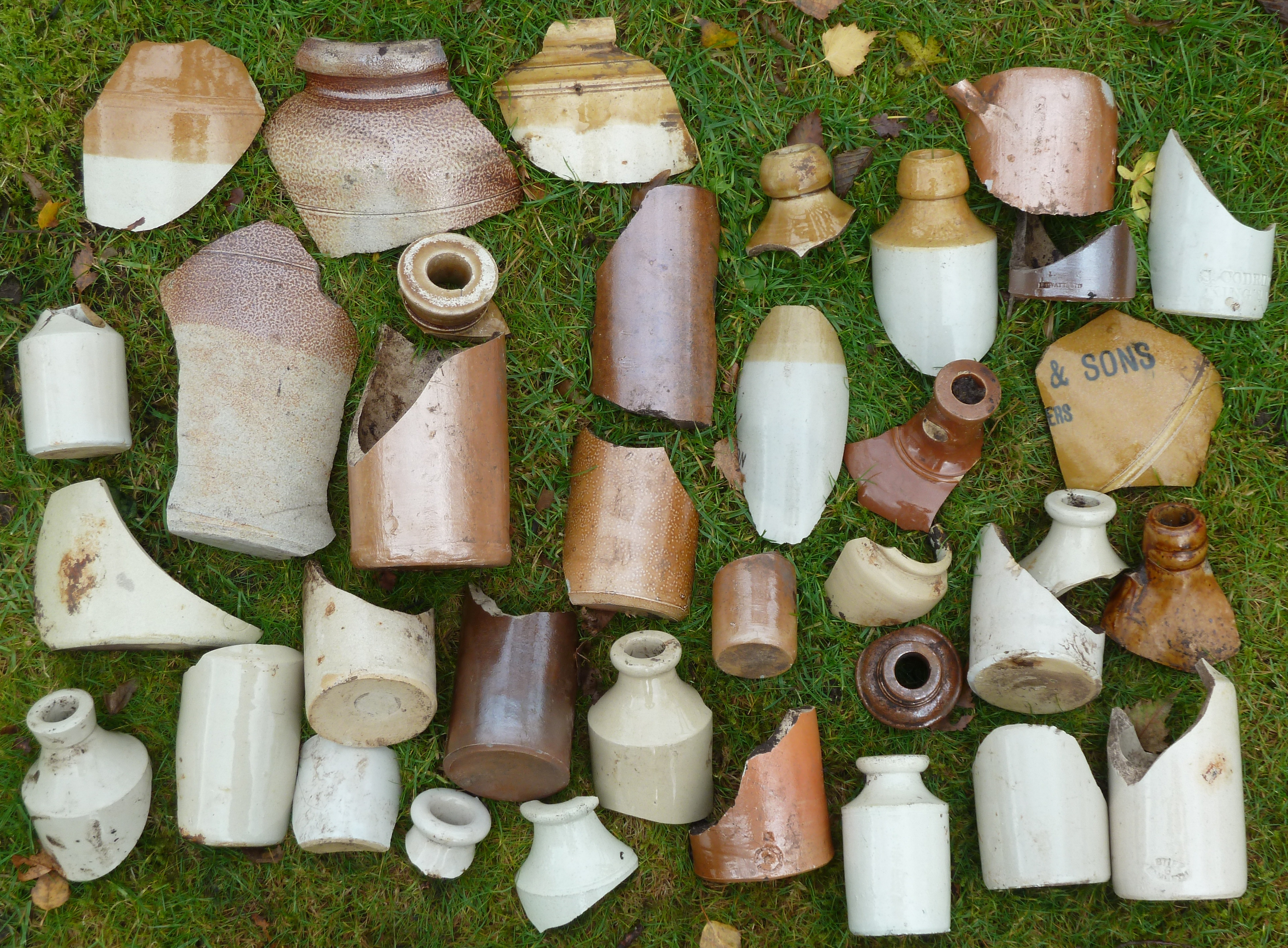 Stoneware Bottles and Jars