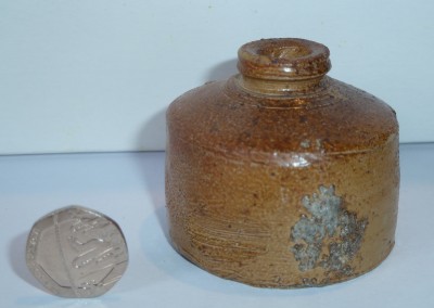 Stoneware Ink Bottle