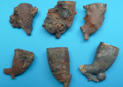 Burnt Clay Pipes
