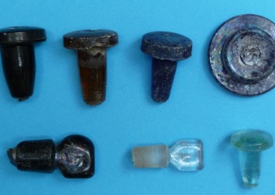 Coloured Glass Stoppers