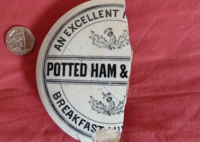 Potted Ham & Chicken Pot Lid