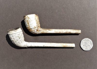 Clay tobacco pipes