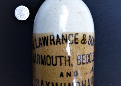Lawrance ginger beer bottle